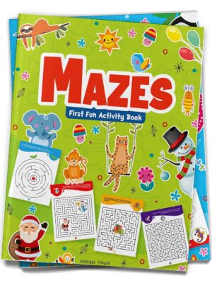 Mazes : First Fun Activity Books For Kids